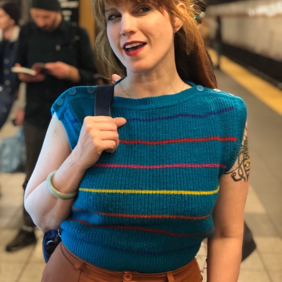 🔥VTG Gitano Sweater Vest - Picture 2 of 3